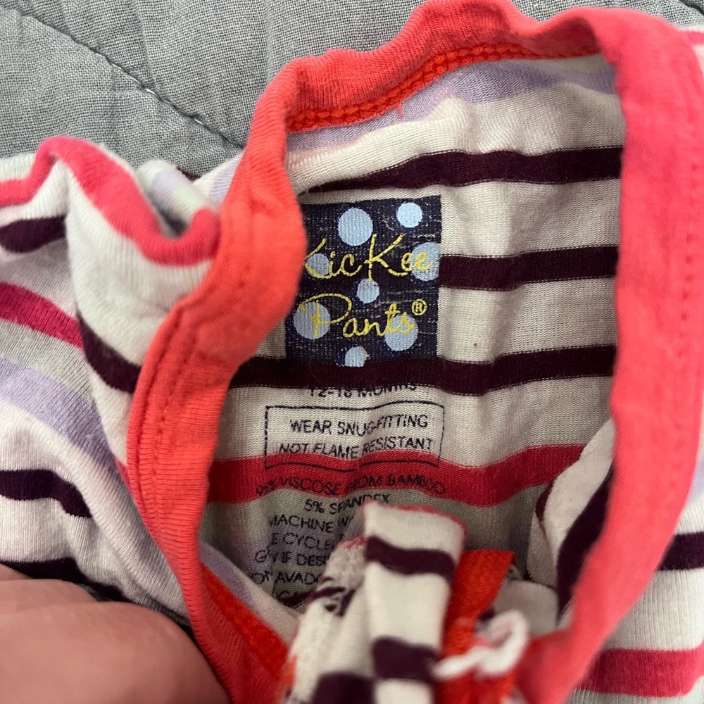 KicKee pants 12-18m one piece pajamas